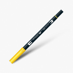 Tombow Dual Brush Pen 055 Process Yellow 1153 - Thumbnail