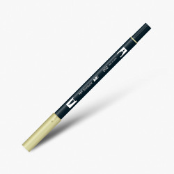Tombow Dual Brush Pen 090 Baby Yellow 1207 - Thumbnail