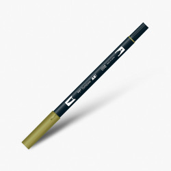 Tombow Dual Brush Pen 098 Avocado 1221 - Thumbnail