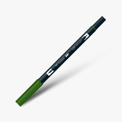 Tombow Dual Brush Pen 177 Dark Jade 1290 - Thumbnail