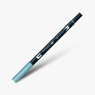 Tombow Dual Brush Pen 491 Glacier Blue 1641