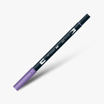 Tombow Dual Brush Pen 603 Periwinkle