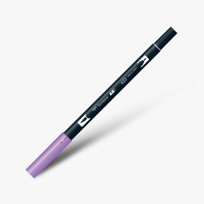 Tombow Dual Brush Pen 623 Purple Sage