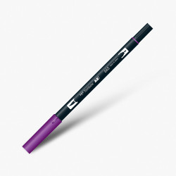 Tombow Dual Brush Pen 665 Purple - Thumbnail