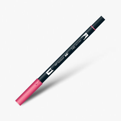 Tombow Dual Brush Pen 743 Hot Pink