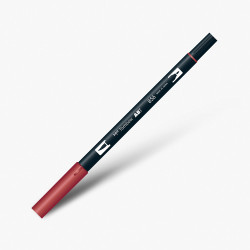Tombow Dual Brush Pen 856 Chinese Red - Thumbnail