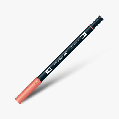Tombow Dual Brush Pen 873 Coral
