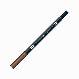 Tombow Dual Brush Pen 899 Redwood - Thumbnail