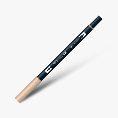 Tombow Dual Brush Pen 942 Tan