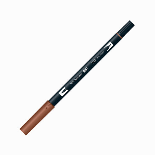 Tombow Dual Brush Pen 947 Burnt Sienna