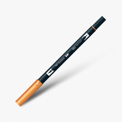 Tombow Dual Brush Pen 985 Chrome Yellow - Thumbnail