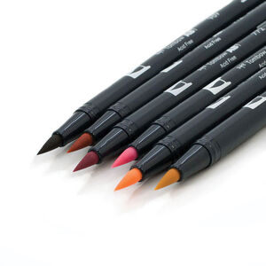 Tombow Dual Brush Pen 993 Chrome Orange - Thumbnail