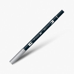 Tombow Dual Brush Pen N75 Cool Gray 3 - Thumbnail