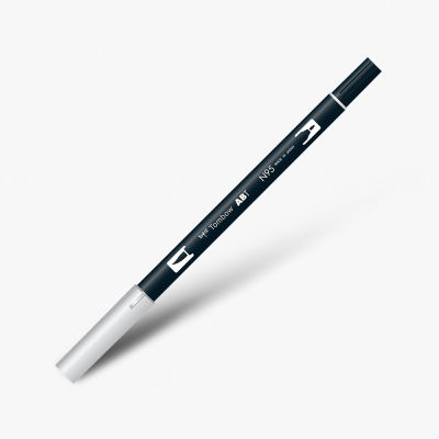 Tombow Dual Brush Pen N95 Cool Gray 1