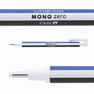Tombow Mono Zero 2.3mm Yuvarlak Uç Kalem Silgi Çizgili EH-KUR 2451 - Thumbnail
