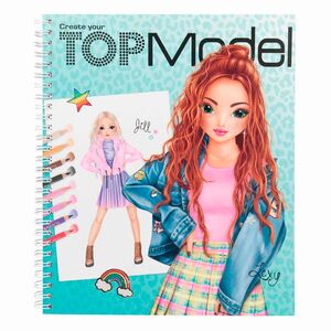 Top Model Create Your Boyama Defteri 11065A 0342 - Thumbnail