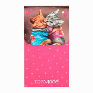 Top Model Magnetli Kapak Notluk Cats Pembe 10802A - Thumbnail