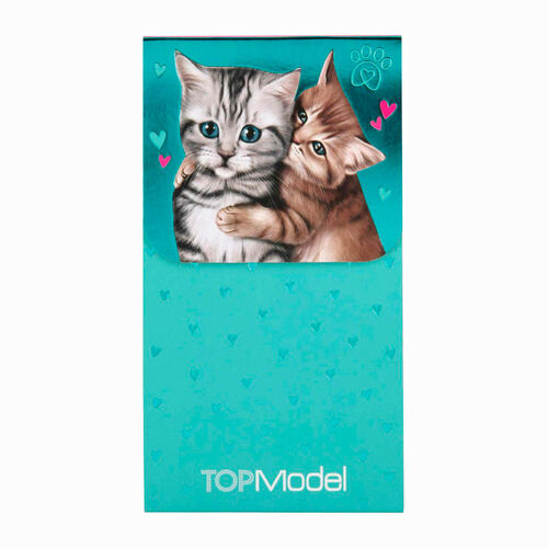 Top Model Magnetli Kapak Notluk Cats Yeşil 10802A