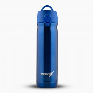 Trendix Çelik İçli Matara-Termos 500ml Neon Mavi U5000-NM 7148 - Thumbnail