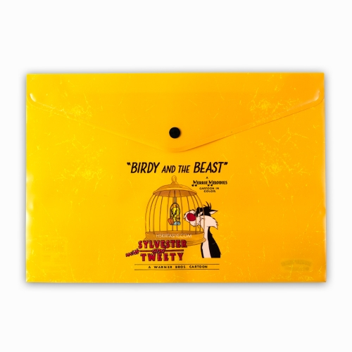 Umix A4 Çıtçıtlı Dosya Looney Tunes Sarı U1120LT-KRS 9532