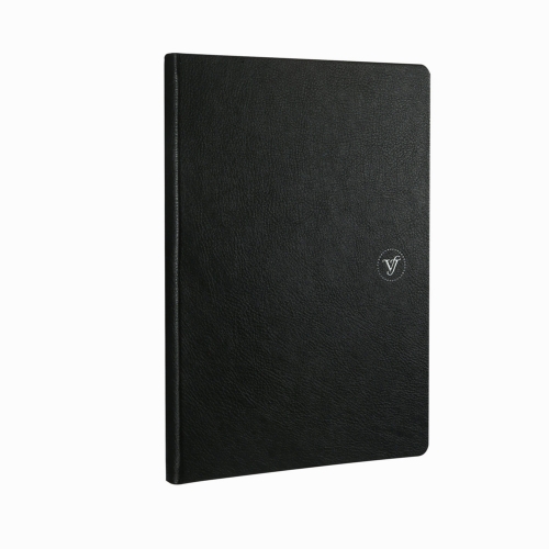 Victoria's Journals A5 Zipper Folder Dot (Noktalı) Defter Siyah 7372