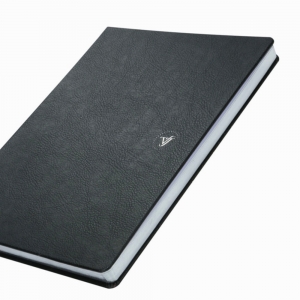 Victoria's Journals A5 Zipper Folder Dot (Noktalı) Defter Siyah 7372 - Thumbnail