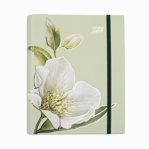 Victoria's Journals Güz Çiçeği Süresiz Planlayıcı Ajanda 17x24 cm 8966