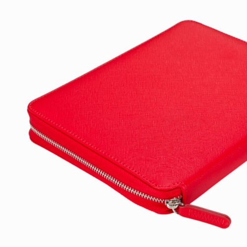 Victoria's Journals Sofia Zipper Folder Organizer Defter Kırmızı 7525