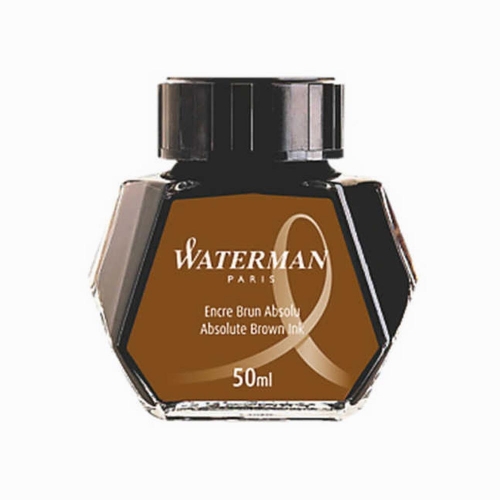 Waterman 50 ml Şişe Mürekkep Kahverengi 6892