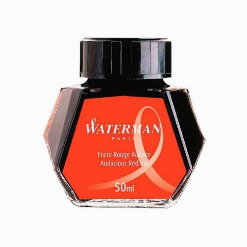 Waterman 50 ml Şişe Mürekkep Kırmızı 6397