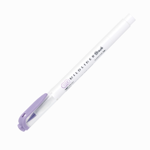 Zebra Mildliner Brush Çift Taraflı Fırça Uçlu Kalem Violet 4788