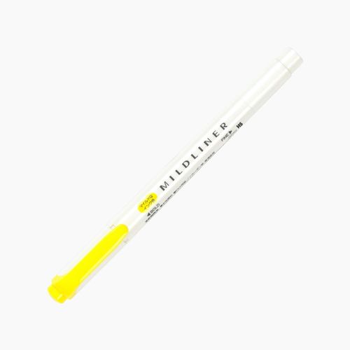 Zebra Mildliner Çift Taraflı İşaretleme Kalemi Mixed Limon Sarı 580453